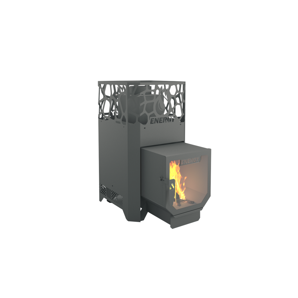 Печь для бани ENERGY 12 Панорама