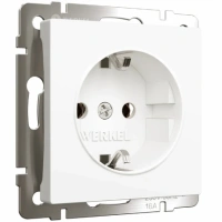 Розетка с заземлением Werkel W1171061 4690389184703