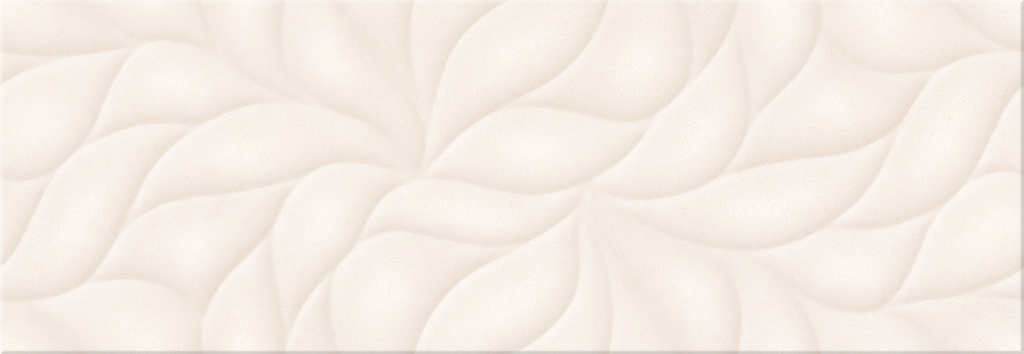 Плитка настенная Malwiya Milk Struttura 242x700 бежевая
