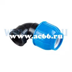 Отвод ПНД 25х3/4" ВР Arangul