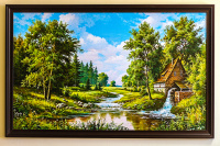 Картина "Банька" 60*100 см, Банный Эксперт