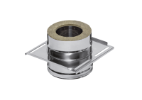 Площадка Феррум монтажная (430 + нерж.), ф80/160, по воде