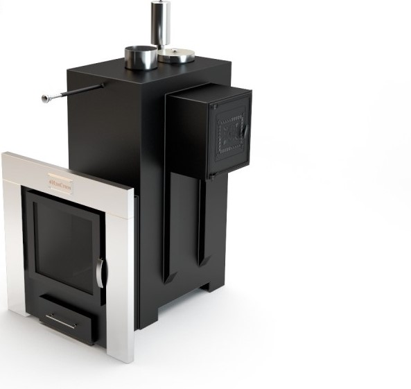Печь для бани ИзиСтим Сочи М2 боковой вход справа Premium