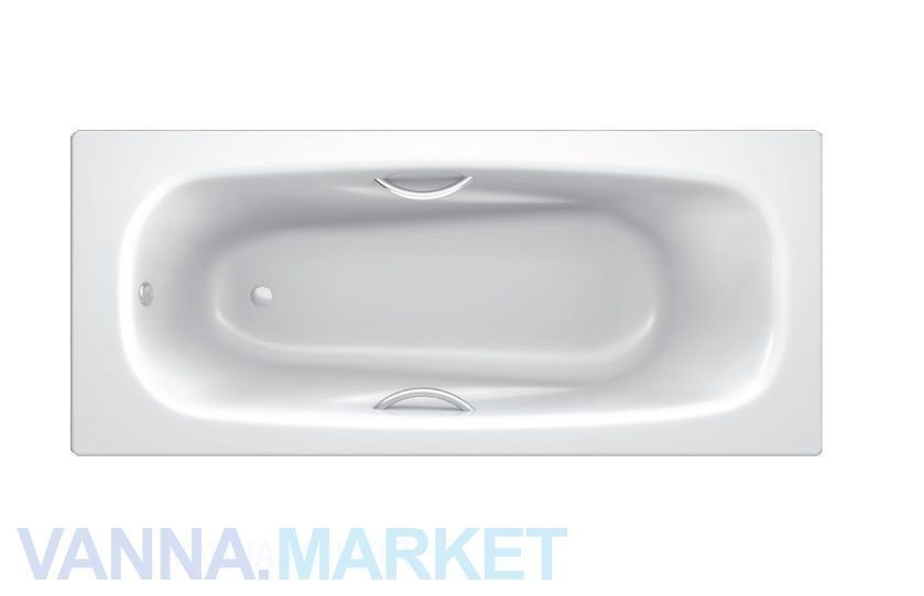 Ванна стальная BLB UNIVERSAL ANATOMICA 150x75 см с отв. д/ручек 208 мм