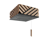 Обливное устройство ИзиСтим Каскад 30 л в облицовке Woodson (2025)