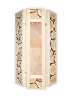 Светильник соль гималайская можжевельник 24V светлая рамка Автор Бани