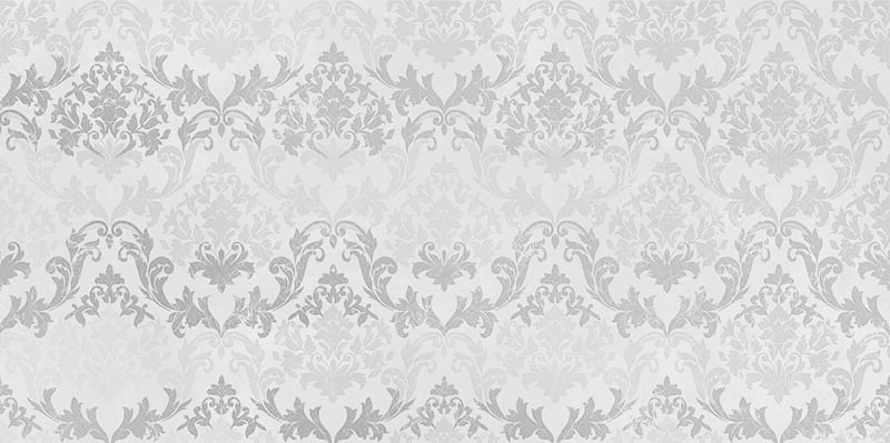 Декор настенный Luce Damasco Perla/Silver 315x630 серый