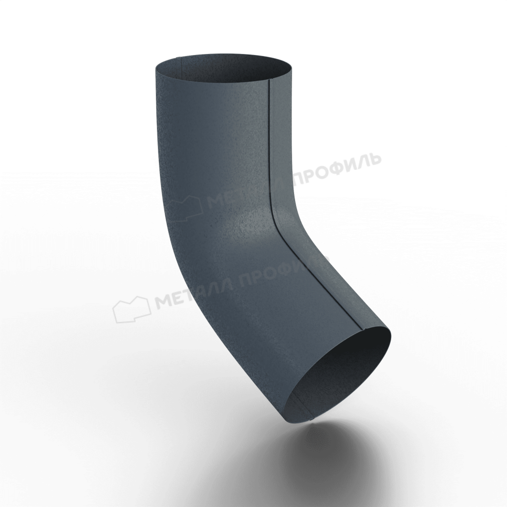 Колено трубы МЕТАЛЛ ПРОФИЛЬ Foramina Freeze D100 Grey