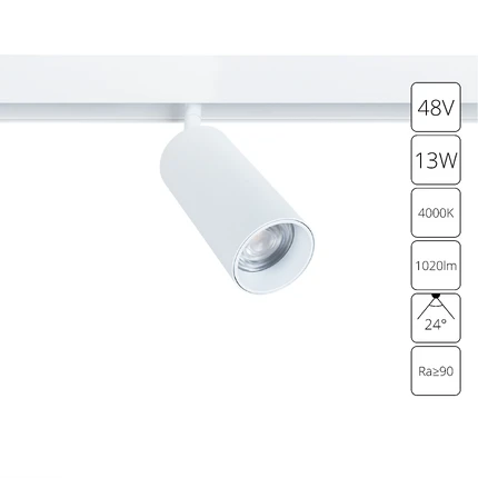 Магнитный трековый светильник Arte Lamp LINEA A4661PL-1WH