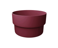 Муфта трубы соед. GL Классика 120/90 мм ПВХ (Бордо)