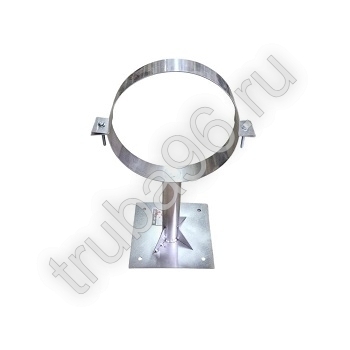 Кронштейн стеновой, телескопический d 310, (20-30см) 1,5 мм, нержавейка