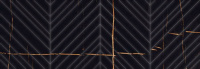 Плитка настенная Basalt Struttura Linea 242x700 черная