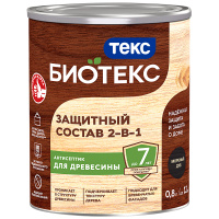 Состав защитный 2-в-1 Биотекс Мореный дуб 0,8л
