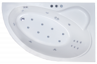 Гидромассажная ванна Royal Bath ALPINE De Luxe 160x100 правая