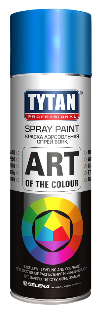 Краска аэрозольная синяя 5010 Tytan Professional 400 мл