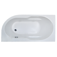 Акриловая ванна Royal Bath AZUR RB 614201 L, 1500х800х600, левая