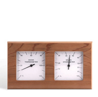 Станция банная Sawo 224-THD, термометр с гигрометром, кедр, 140*250 мм