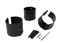 Кронштейн трубы "креп на кирпич" 125*90мм OSNO (RAL 7024)