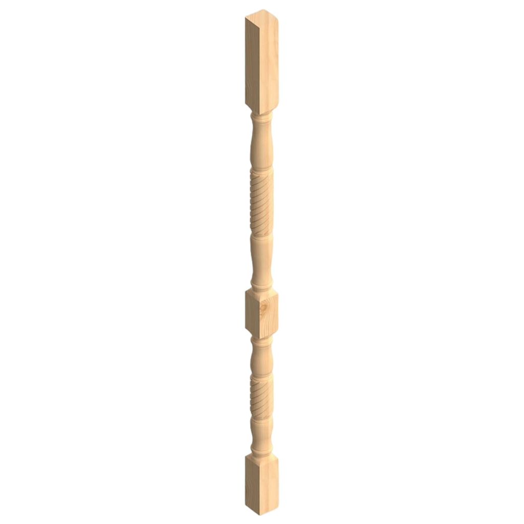 Колонна «Витая» - B - 100x100x3000