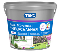 Эмаль акриловая УНИВЕРСАЛЬНАЯ / ПРОФИ D гл 0,9л