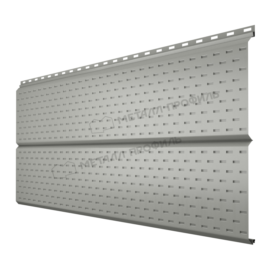 Софит МЕТАЛЛ ПРОФИЛЬ Lбрус-XL-14х335 NormanMP (ПЭ-01-9002-0.5)