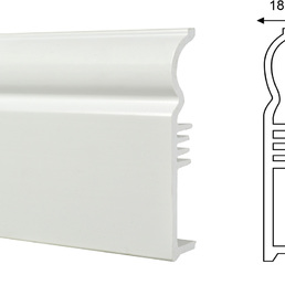 Плинтус ПВХ RICO Durable Smart 110