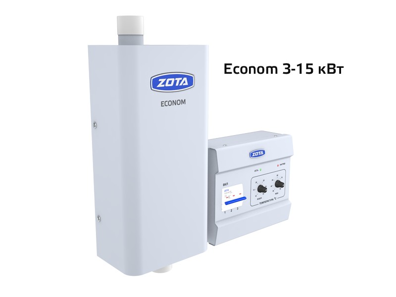 Котел ZOTA Econom-9 (в комплекте с пультом управления) электрический