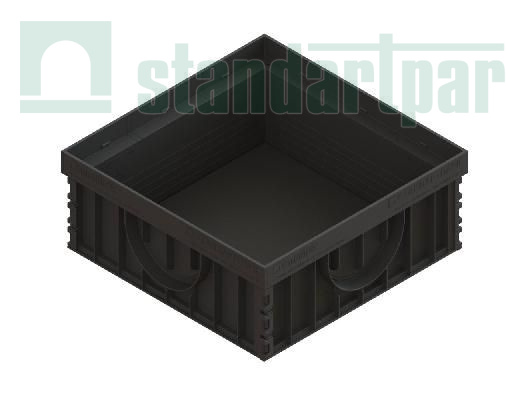 Дождеприемник PolyMax Basic пластиковый 300х300 h120
