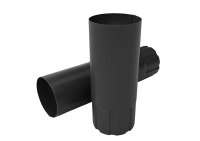 Труба круглая 3м 125*90мм OSNO (RAL 7024)