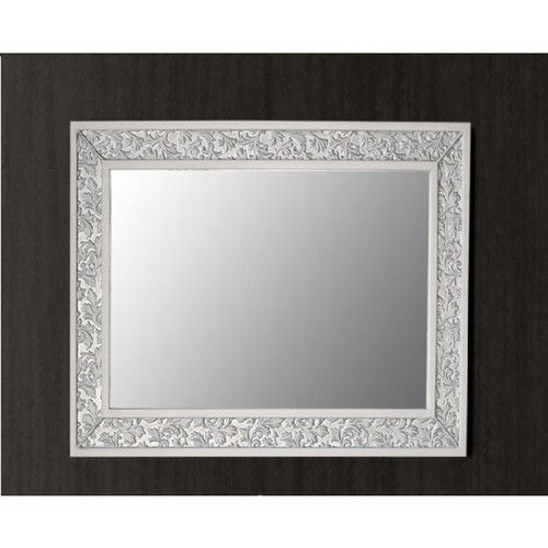 Зеркало Atoll Валенсия 100 NEW 885*740*25 ivory (серебро)
