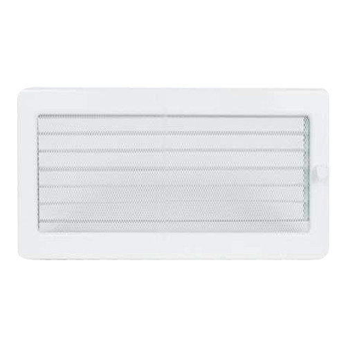Решетка вентиляционная 170*300 мм, белая, с жалюзи, Fireway