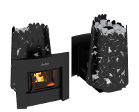 Печь для бани Grill'D Dubravo 180 window black
