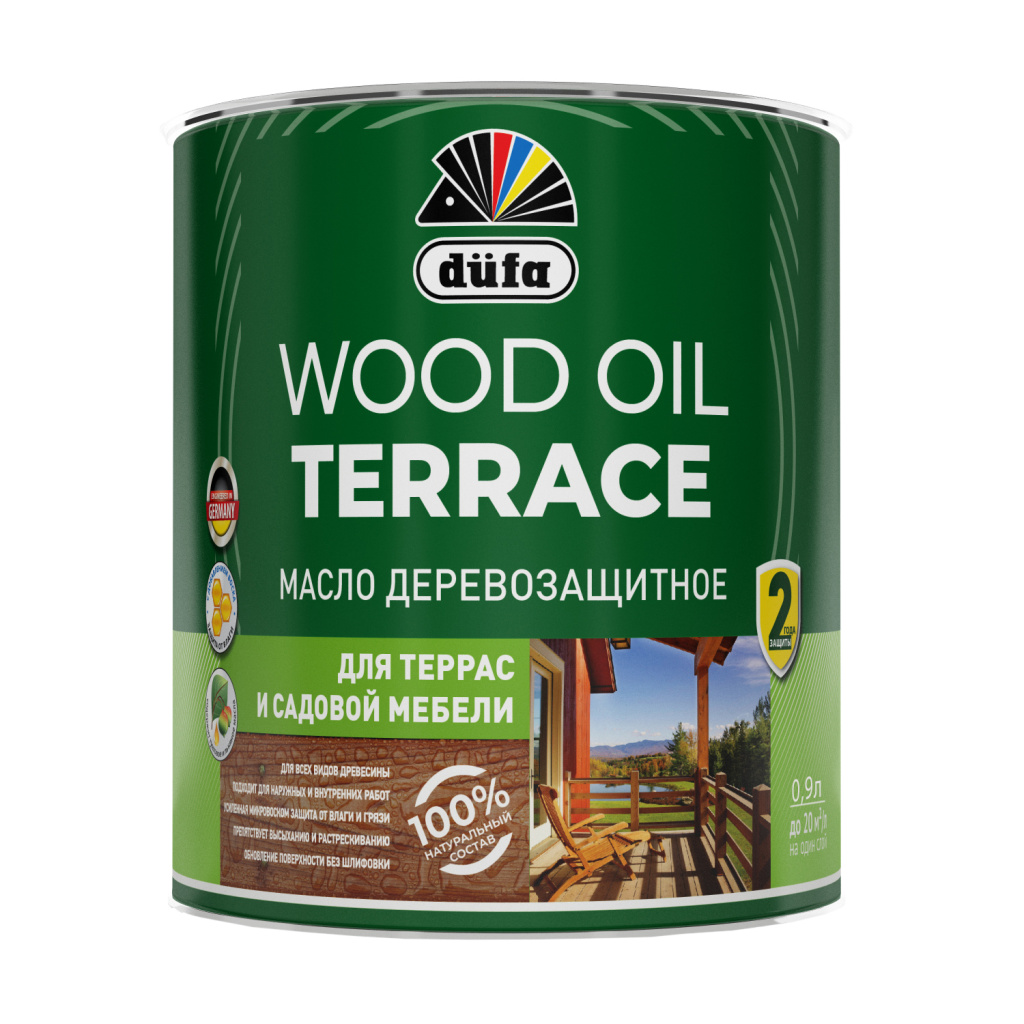 Dufa Масло Wood OIL Terraсe дуб  0,9л