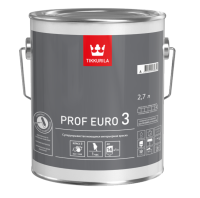 Краска интерьерная PROF EURO 3 C глубокоматовая 2,7л