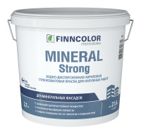 Краска фасадная MINERAL STRONG MRA 2,7л/3,9 кг. (краска фасадная акриловая щелочестойкая)