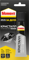 Клей "Момент" Кристалл 30 мл. на единичном блистере