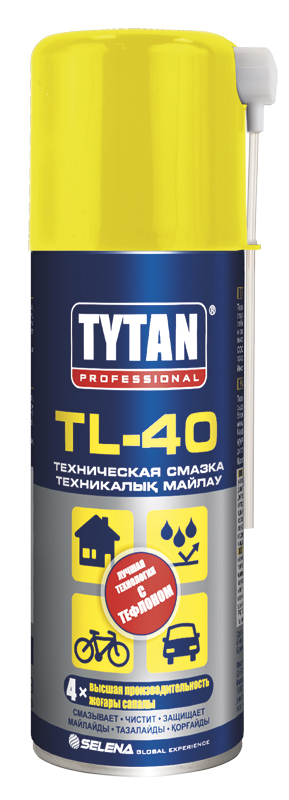 Аэрозоль - смазка техническая  TL-40 Tytan Professional 150 мл