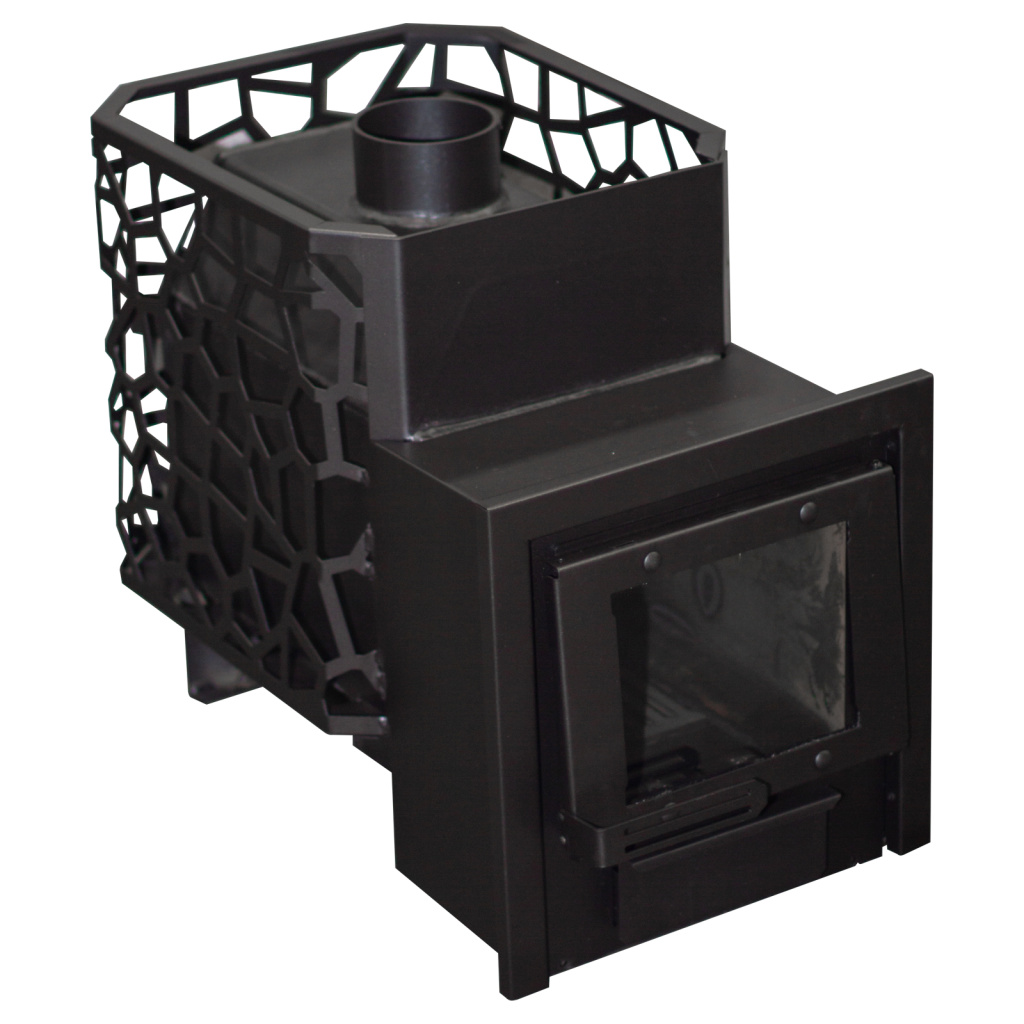 Печь для бани Сталь-Мастер Рада 6 14М БЕЗ ДВЕРЦЫ дровяная сетка