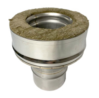 Переход Craft на сэндвич нержавеющий (316/0,8/304/0,5) ф150/250 по воде, Cerablanket