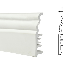 Плинтус ПВХ RICO Durable Smart 70