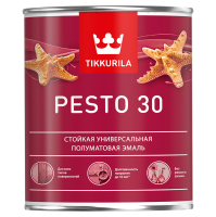 Краска EURO PESTO 30 C полуматовая 0,9л