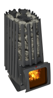 Печь для бани Grill'D Cometa 350 Vega short window Max black