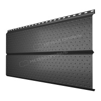 Софит МЕТАЛЛ ПРОФИЛЬ Lбрус-XL-14х335 (VALORI-20-DarkGrey-0.5)
