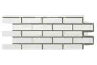 Фасадная панель GL Клинкерный кирпич Design (Молочный шов RAL 7006)
