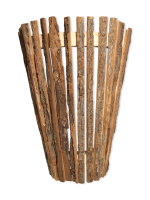 Абажур веерный из коры Автор Бани