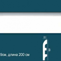 Р41 Плинтус напольный