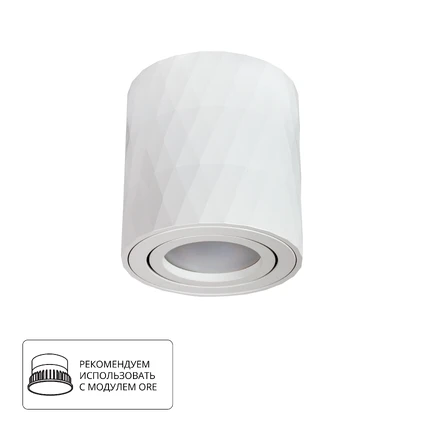 Точечный накладной светильник Arte Lamp FANG A5559PL-1WH