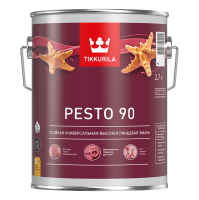Эмаль PESTO 90 A высокоглянцевая 2,7л/3 кг. (краска алкидная универсальная)
