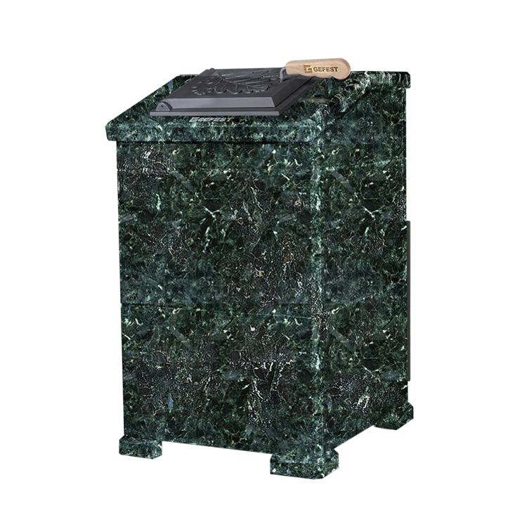 Облицовка для банных печей GFS ЗК 25 П2/ЗК 30П2/Гром 30П2 (980/40 вверх)+Пушки Серпентинит