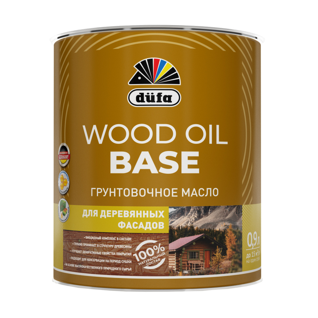 Dufa Грунтовочное масло WOOD OIL BASE  0,9л